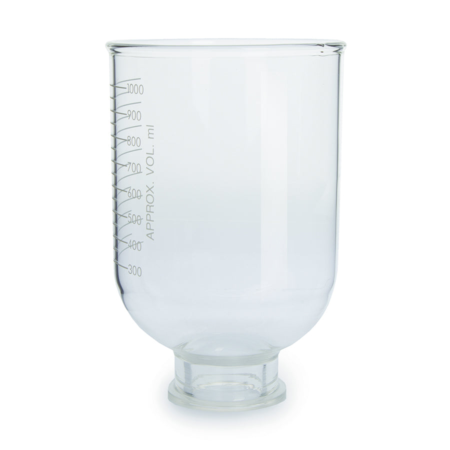 Kontes Glassware, Glass Funnel, 47 mm, 1000 mL, for Microfiltration Apparatus