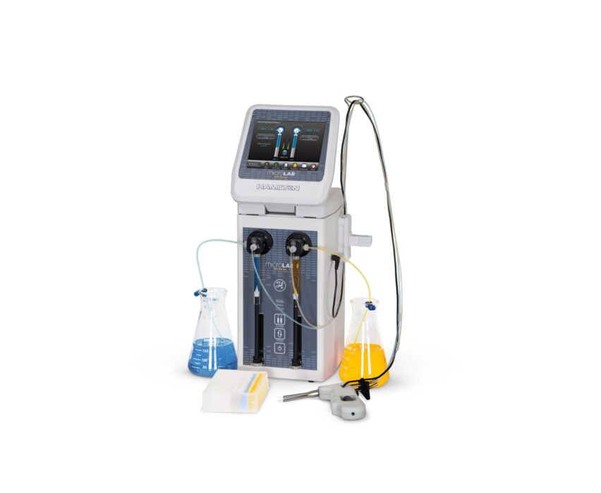 Microlab 600 Advanced Dual Syringe Dispenser, Note: Custom Order - Supply Product Numbers Of Syringe(s) Required with This Unit.