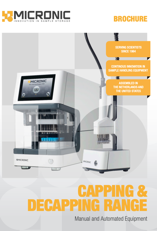 Univo Capping & Decapping Range - Manual and Automated Equipment