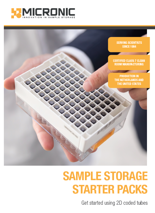 Sample Storage Starter Packs