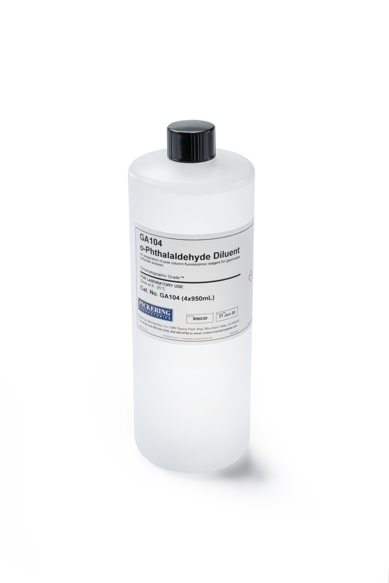O-Phthalaldehyde (OPA) Diluent, For Glyphosate Analysis, 4 x 950mL