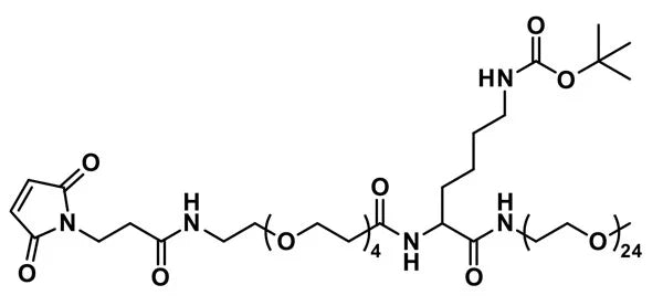MAL-dPEG®₄-Lys(t-boc)-NH-m-dPEG®₂₄ - 250 mg