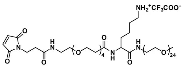 MAL-dPEG®₄-Lys(TFA-)-NH-m-dPEG®₂₄ - 250 mg