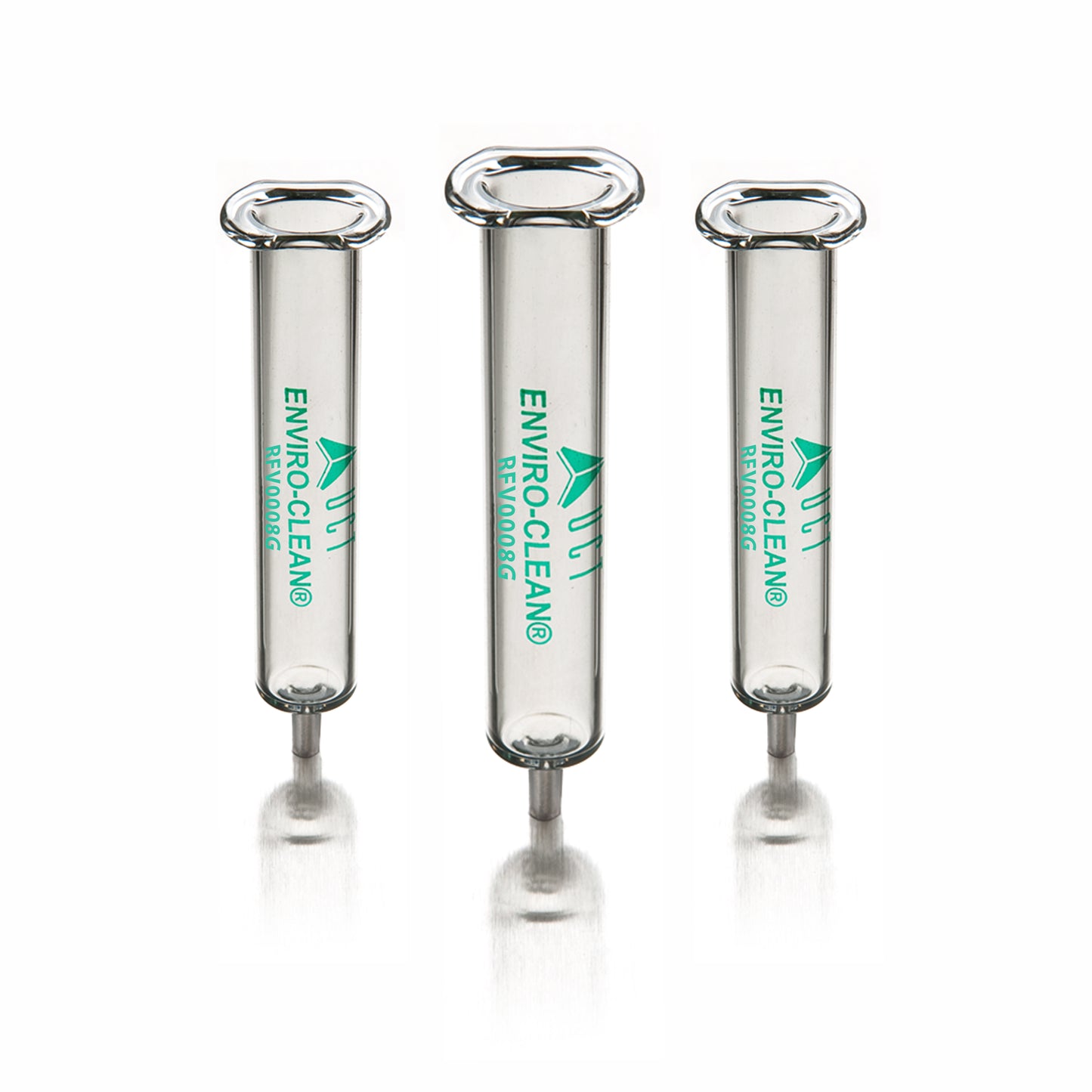 Enviro-Clean Empty Glass Reservoir, 8mL, (6mL after packing added)