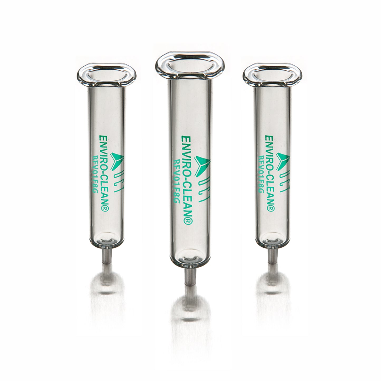 Enviro-Clean Glass Reservoir, with 1 Frit, 8mL, (6mL after packing added)