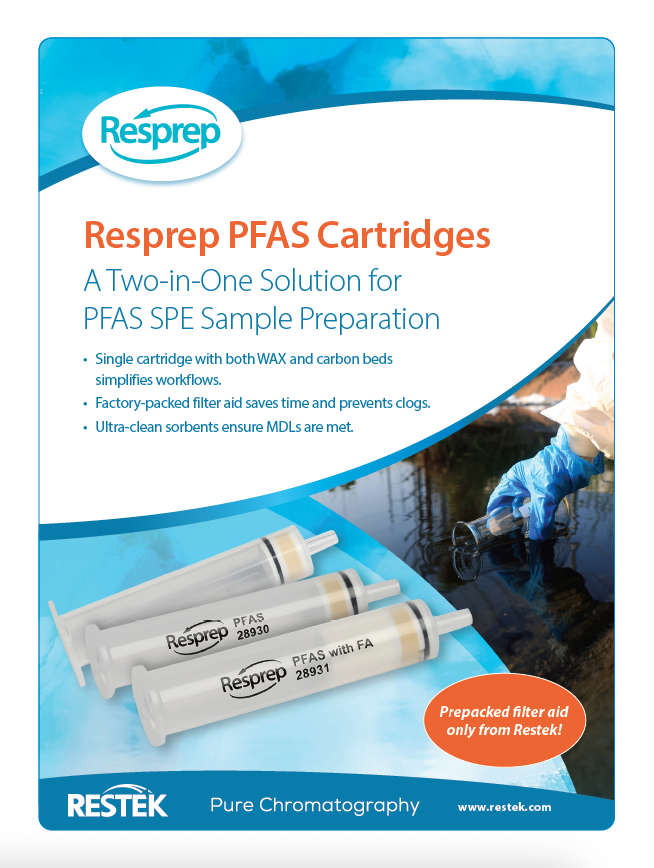 Resprep PFAS CartridgesA Two-in-One Solution for PFAS SPE Sample Preparation