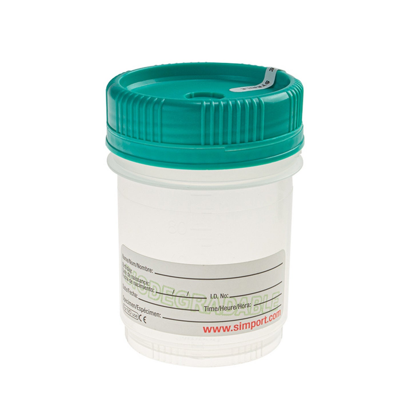 Eco-Friendly SpecTainer™, Sterile, 120 ml