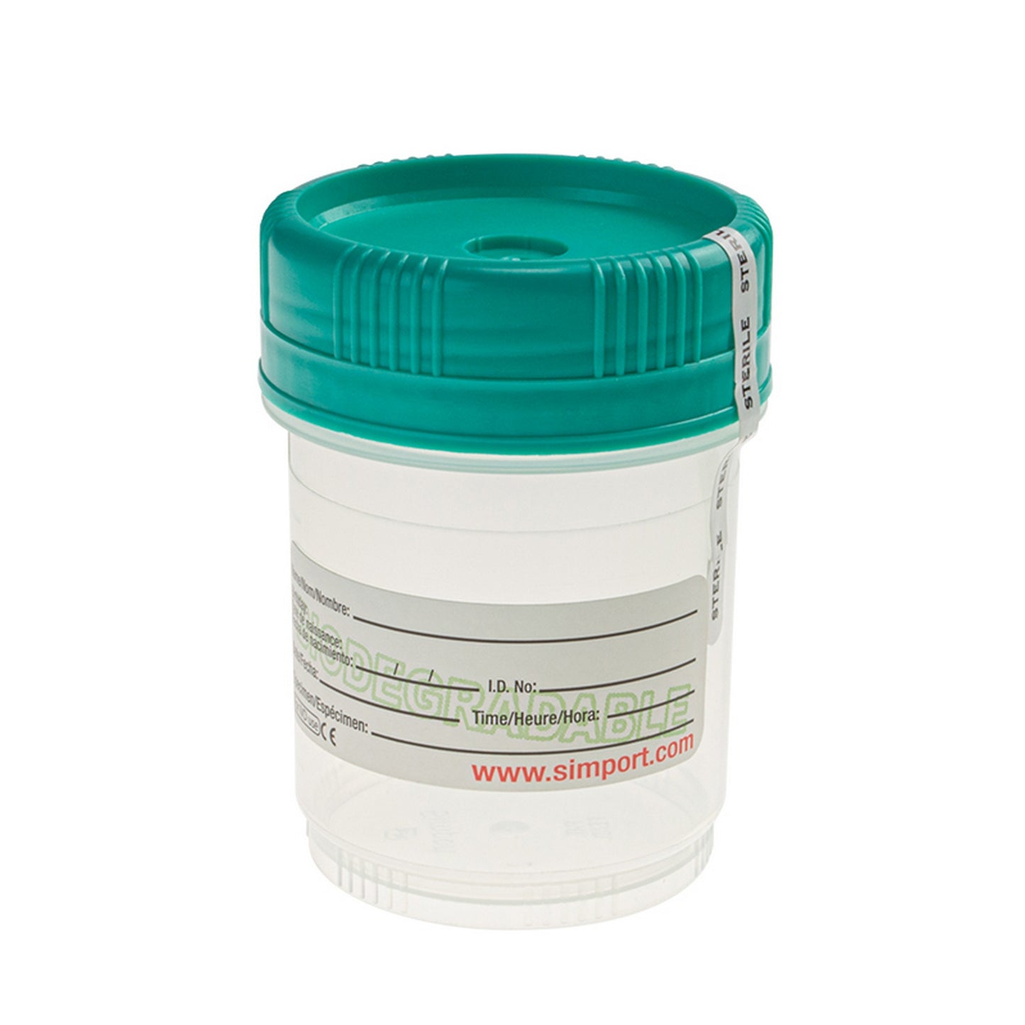 Eco-Friendly SpecTainer™, Sterile, 120 ml, 300/pk