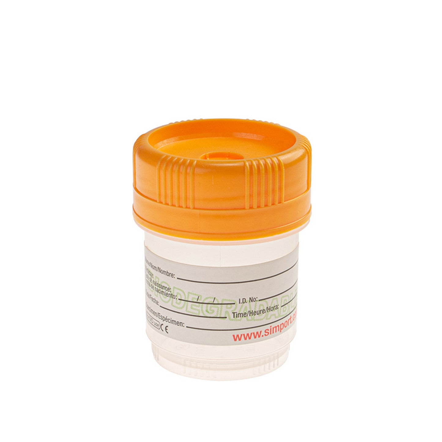 Eco-Friendly SpecTainer™, Non-sterile, 60 ml, 500/pk