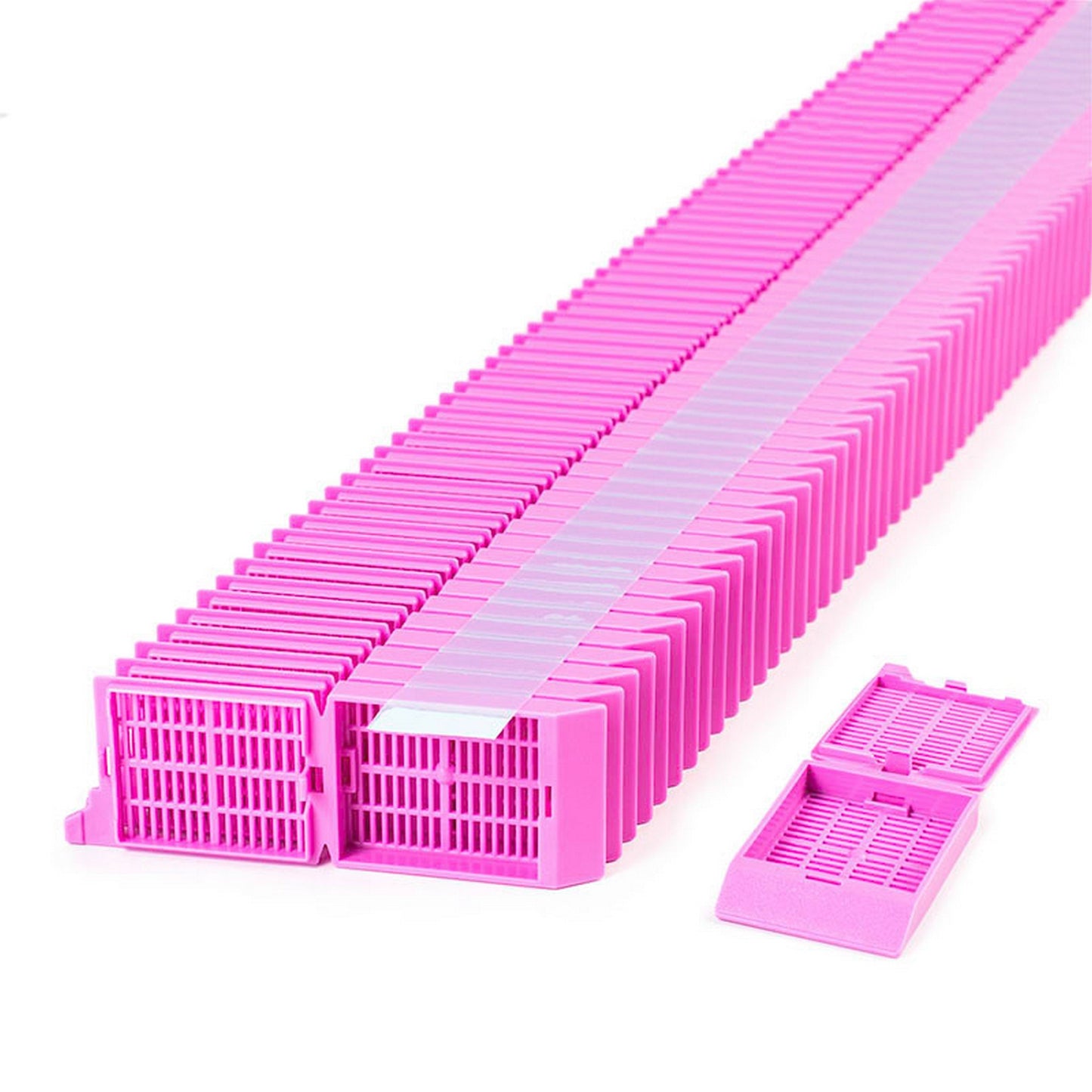Unisette™ Tissue cassettes for Primera Printers in Quickload™ Stack (Taped), Lilac