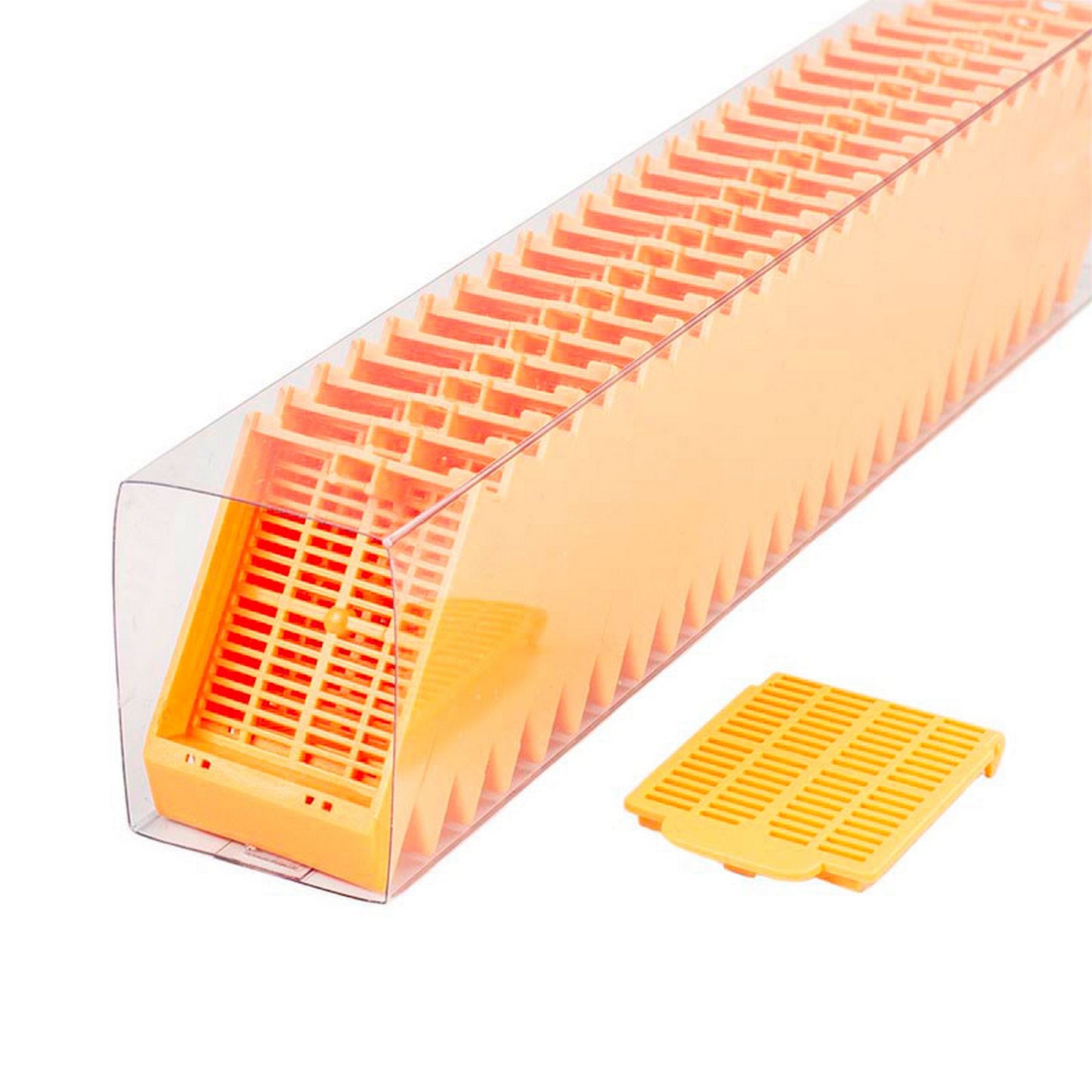 Histosette® II Tissue cassettes in QuickLoad™ Sleeves, Peach