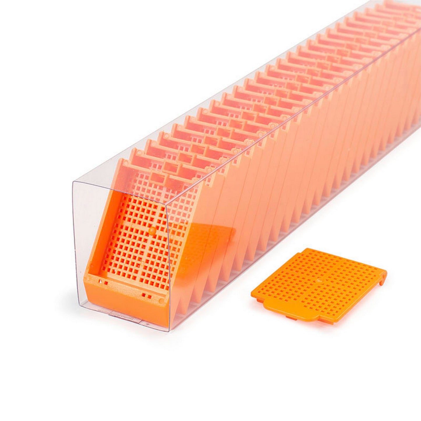 Histosette® II Biopsy cassettes in QuickLoad™ Sleeves, Orange