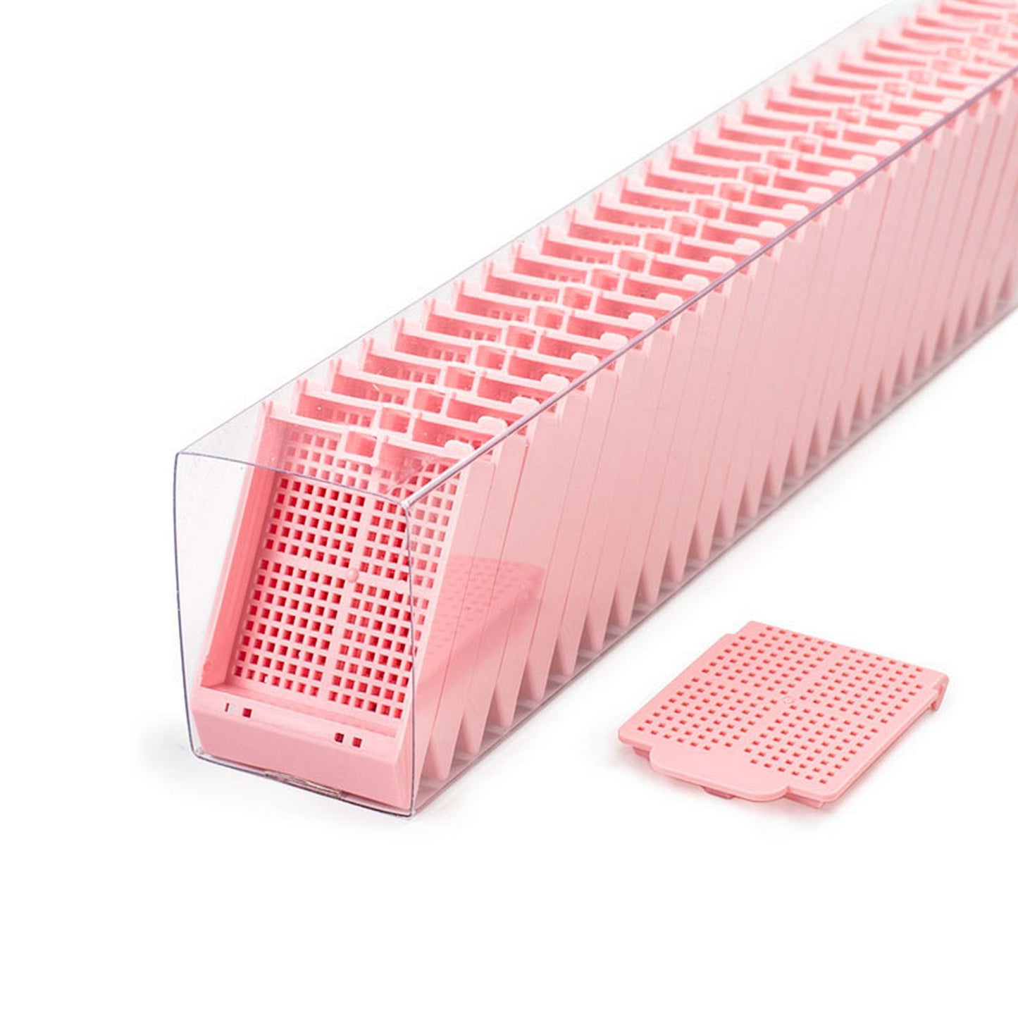 Histosette® II Biopsy cassettes in QuickLoad™ Sleeves, Pink