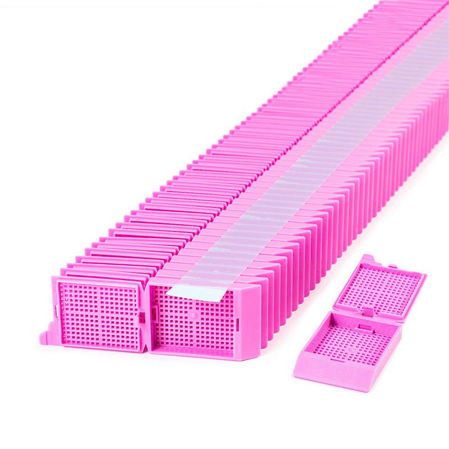 Unisette™ Biopsy cassettes in Quickload™ Stack (Taped), Lilac