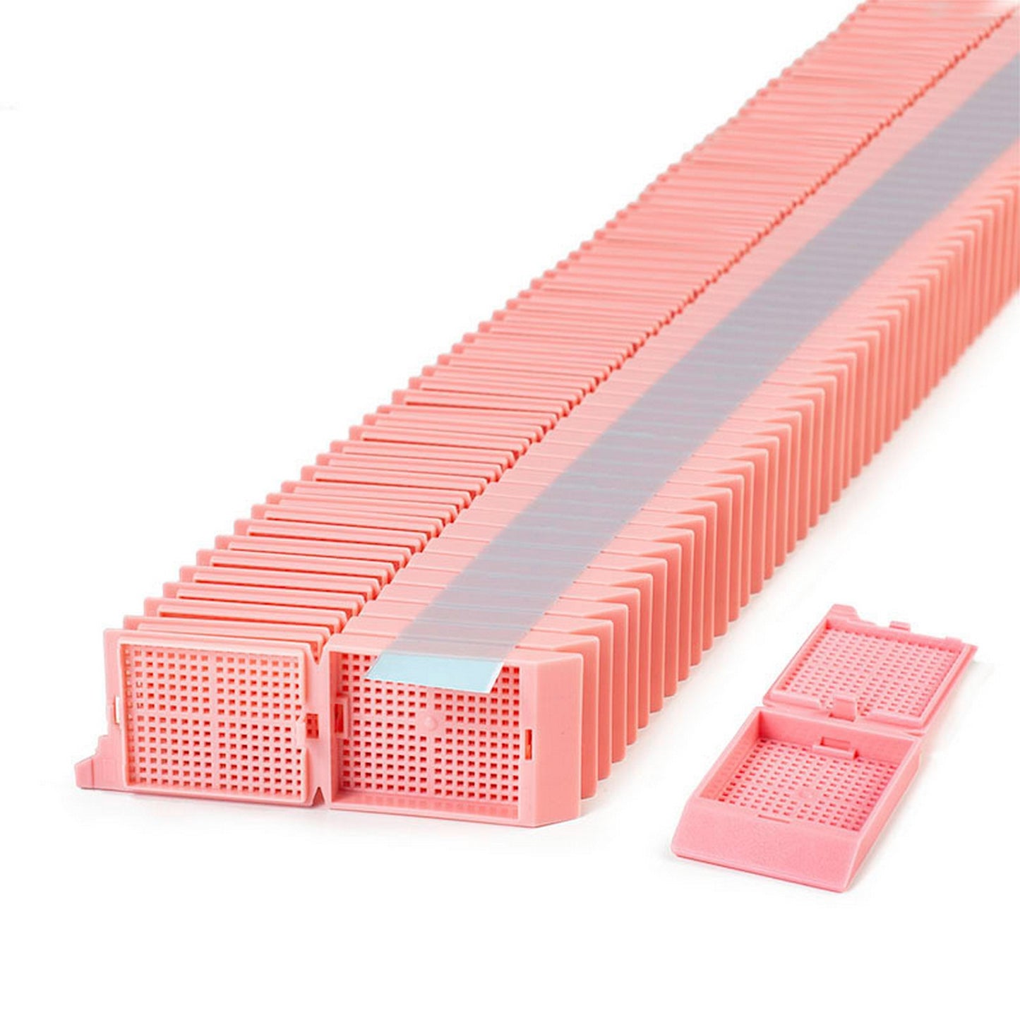 Unisette™ Biopsy cassettes in Quickload™ Stack (Taped), Pink