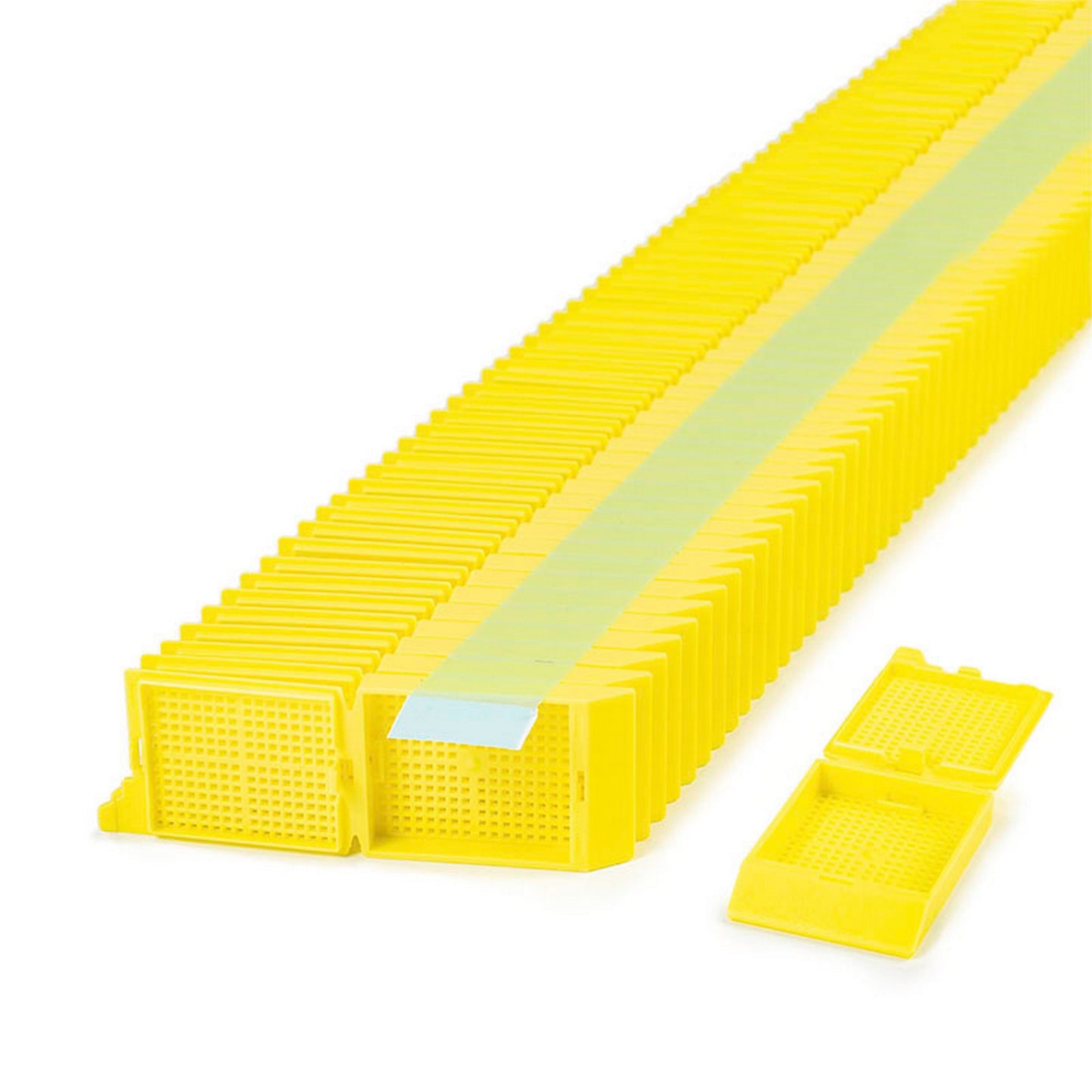 Unisette™ Biopsy cassettes in Quickload™ Stack (Taped), Yellow