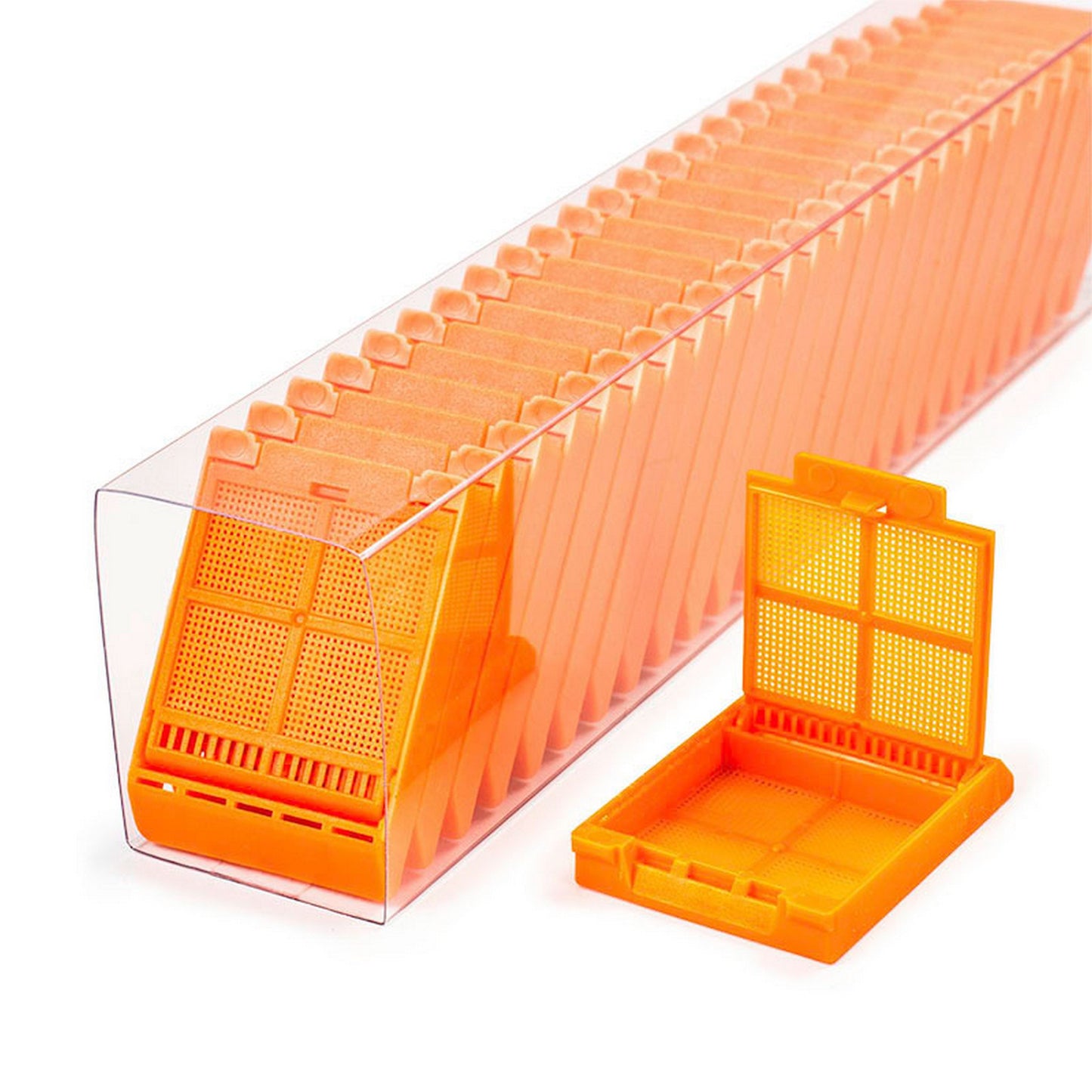Micromesh™ Biopsy cassettes in QuickLoad™ sleeves, Orange