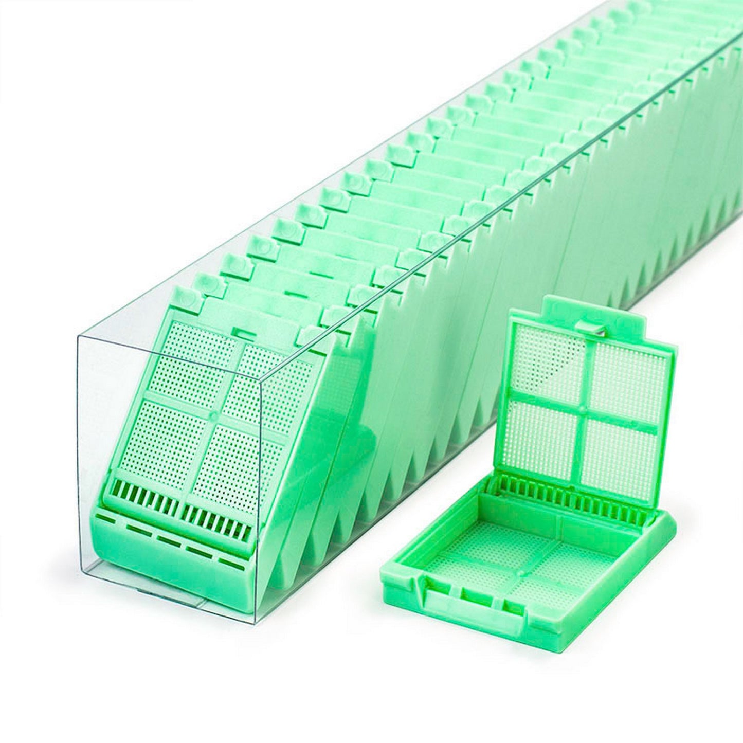 Micromesh™ Biopsy cassettes in QuickLoad™ sleeves, Green