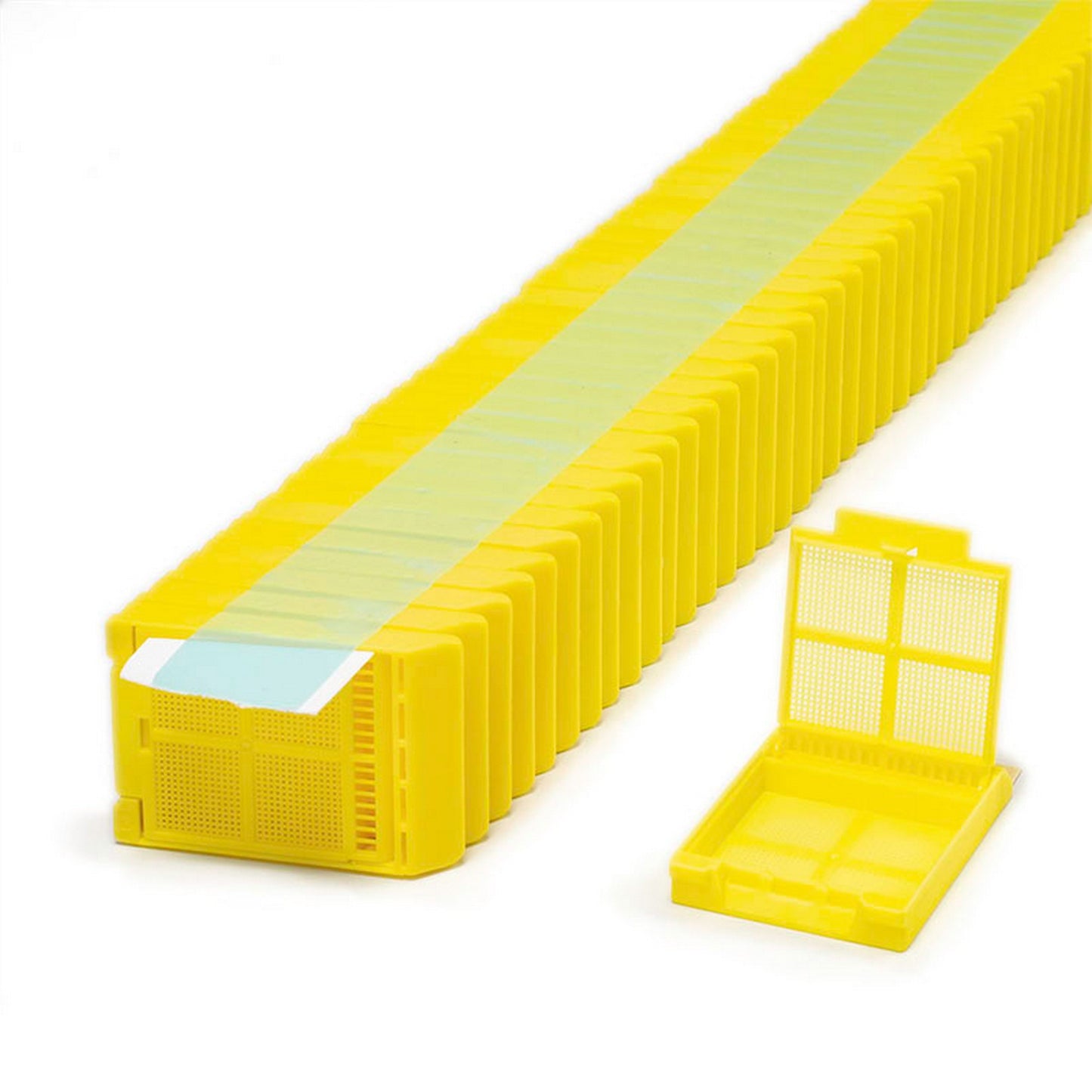 Micromesh™ Biopsy cassettes in QuickLoad™ stack (tape), Yellow