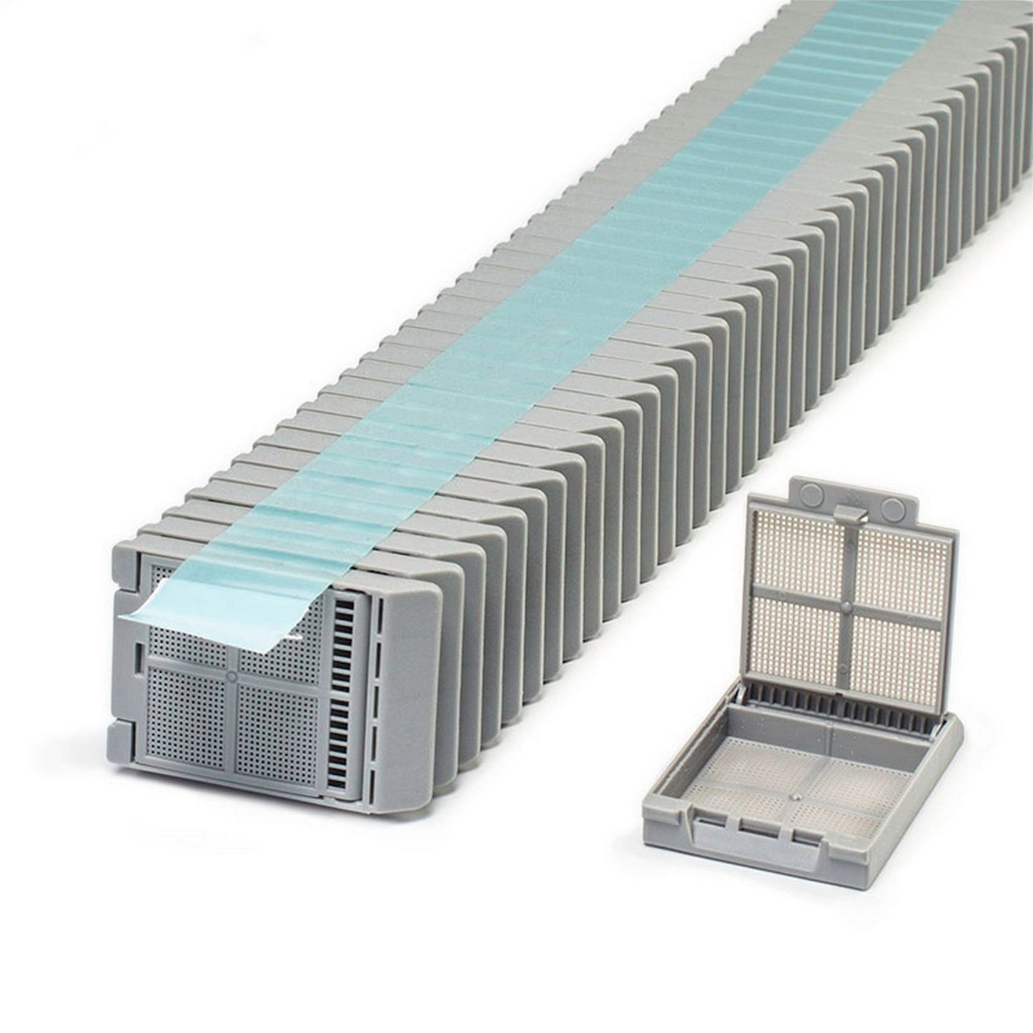 Micromesh™ Biopsy cassettes in QuickLoad™ stack (tape), Gray