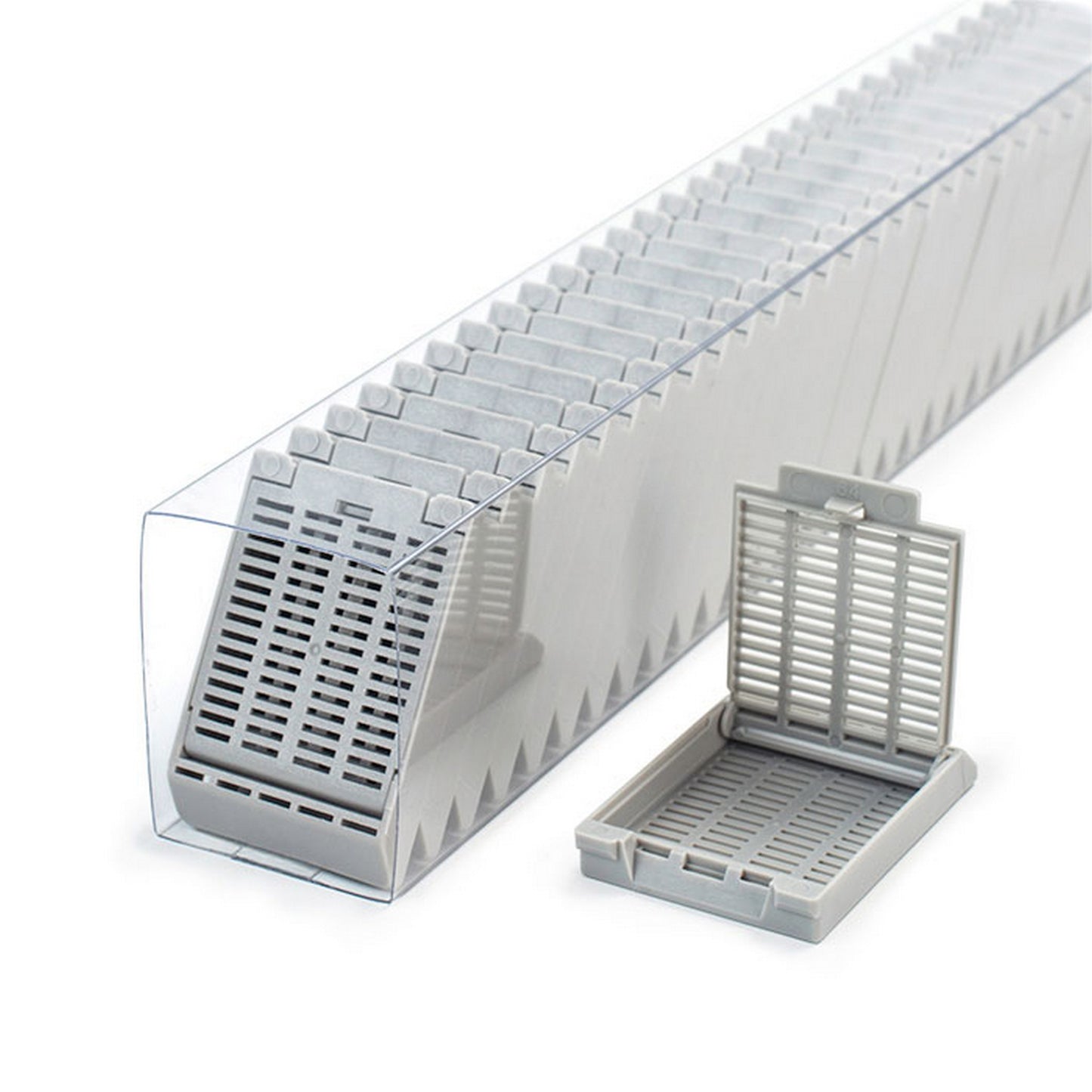 Slimsette™ Tissue cassettes in QuickLoad™ Sleeves, Gray