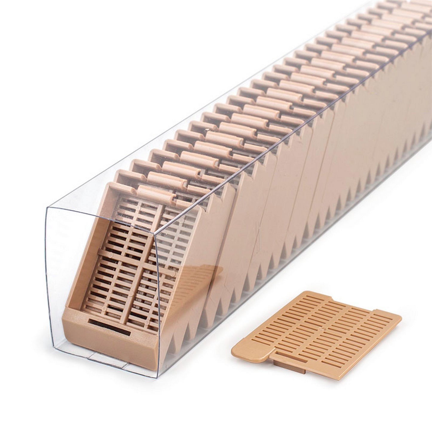 Swingsette™ Tissue cassettes in Quickload™ Sleeves, Tan