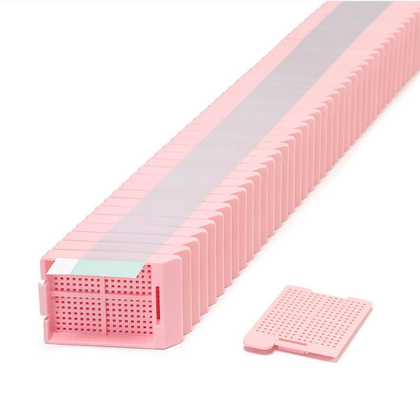 Swingsette™ - Biopsy cassettes in QuickLoad™ Stacks (taped), Pink