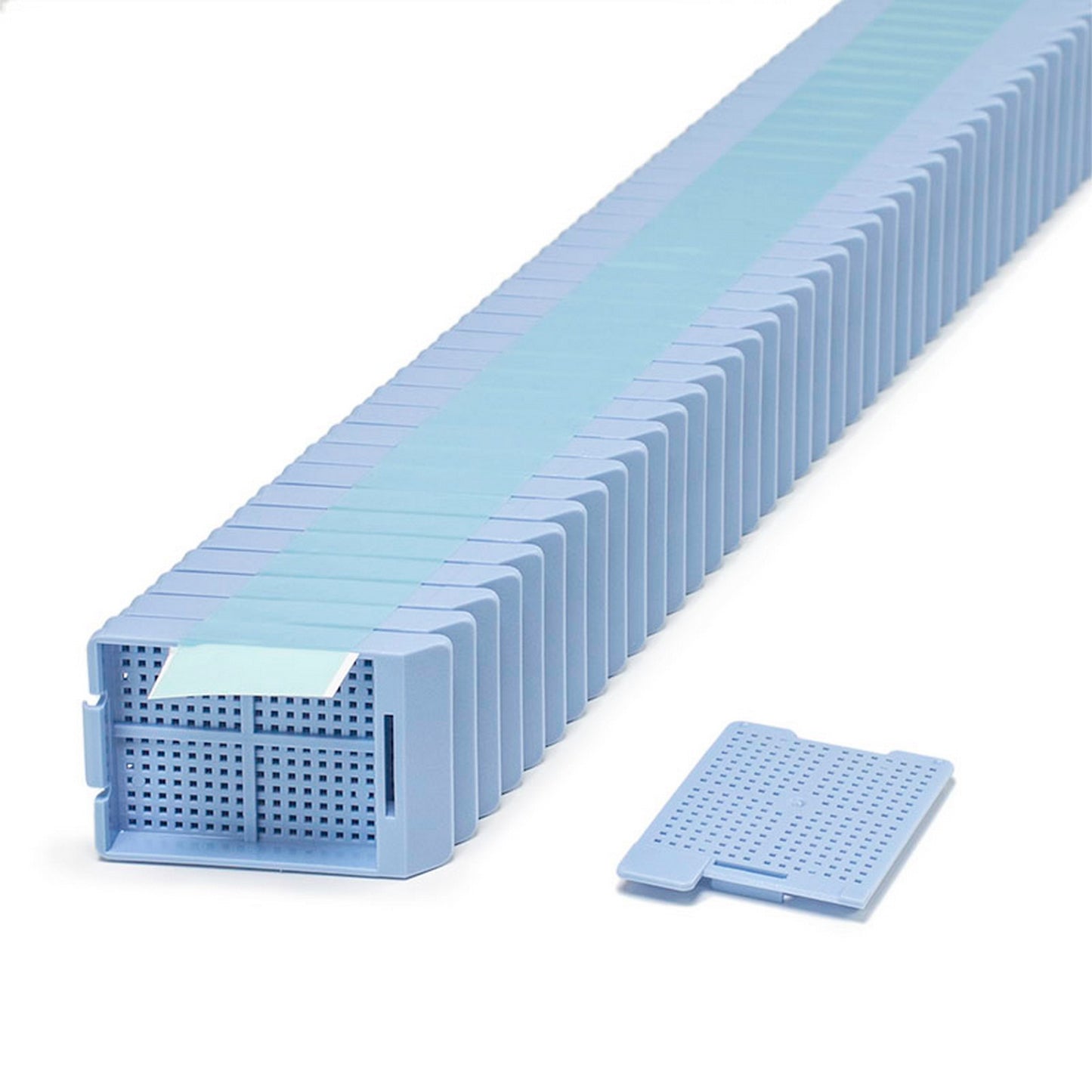 Swingsette™ - Biopsy cassettes in QuickLoad™ Stacks (taped), Blue
