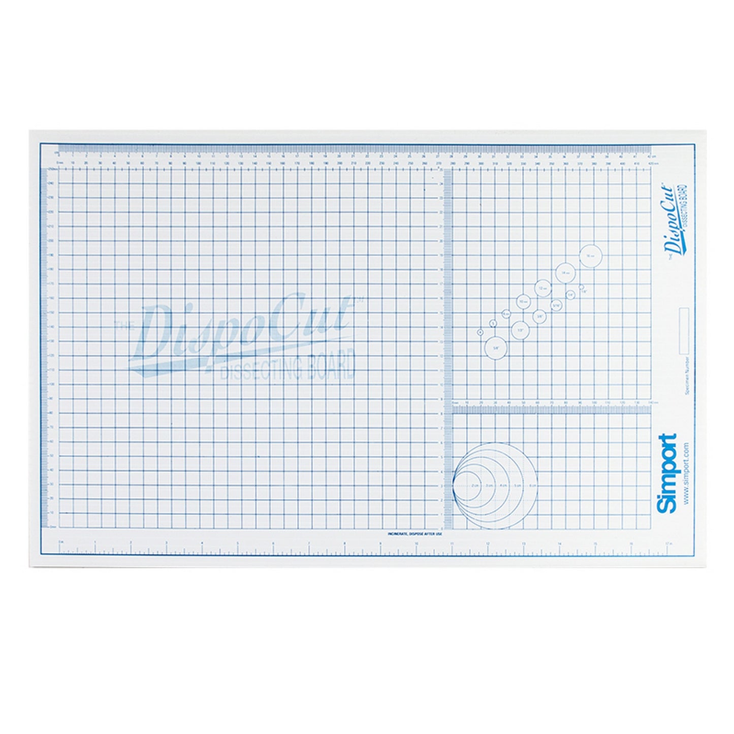 DispoCut™ Disposable dissecting board, 305 x 483 mm