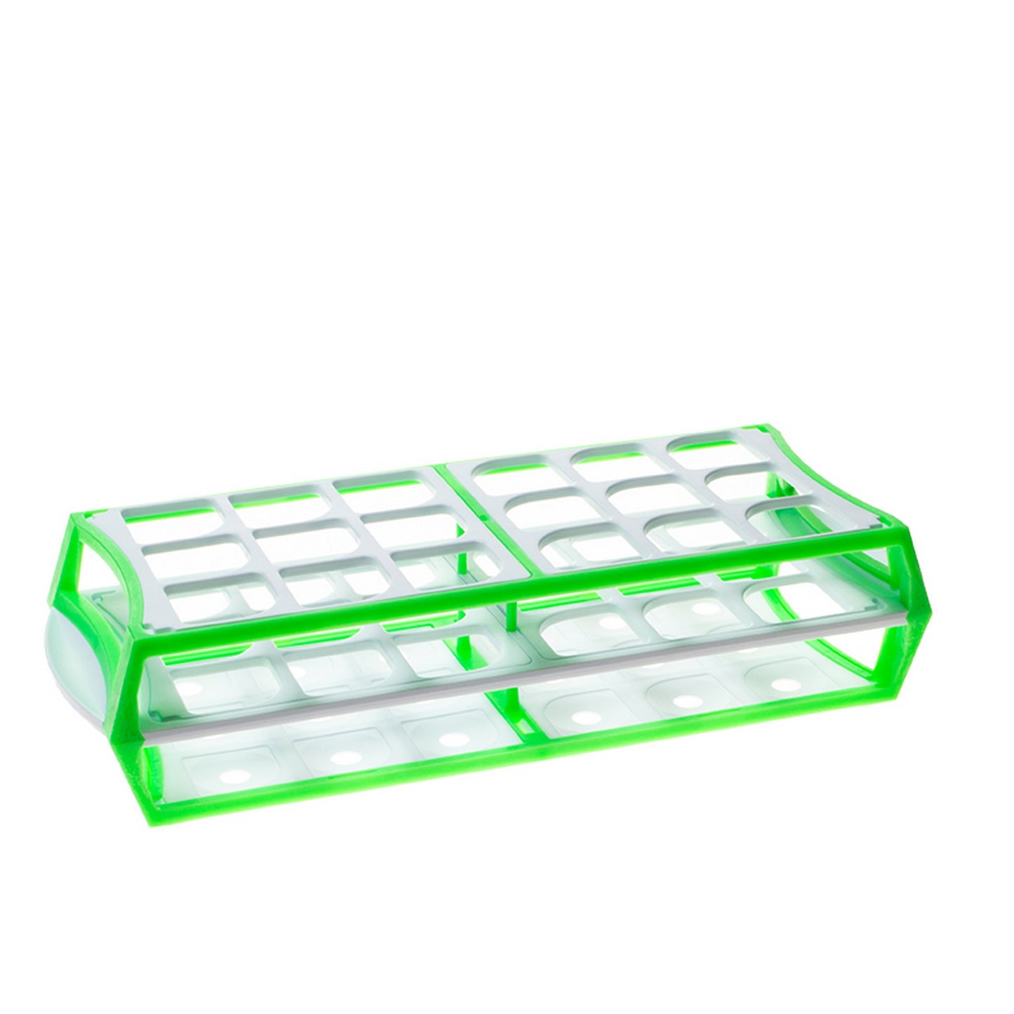 The MultiRack™, Green, Capacity - 18 for tubes 25 to 30 mm