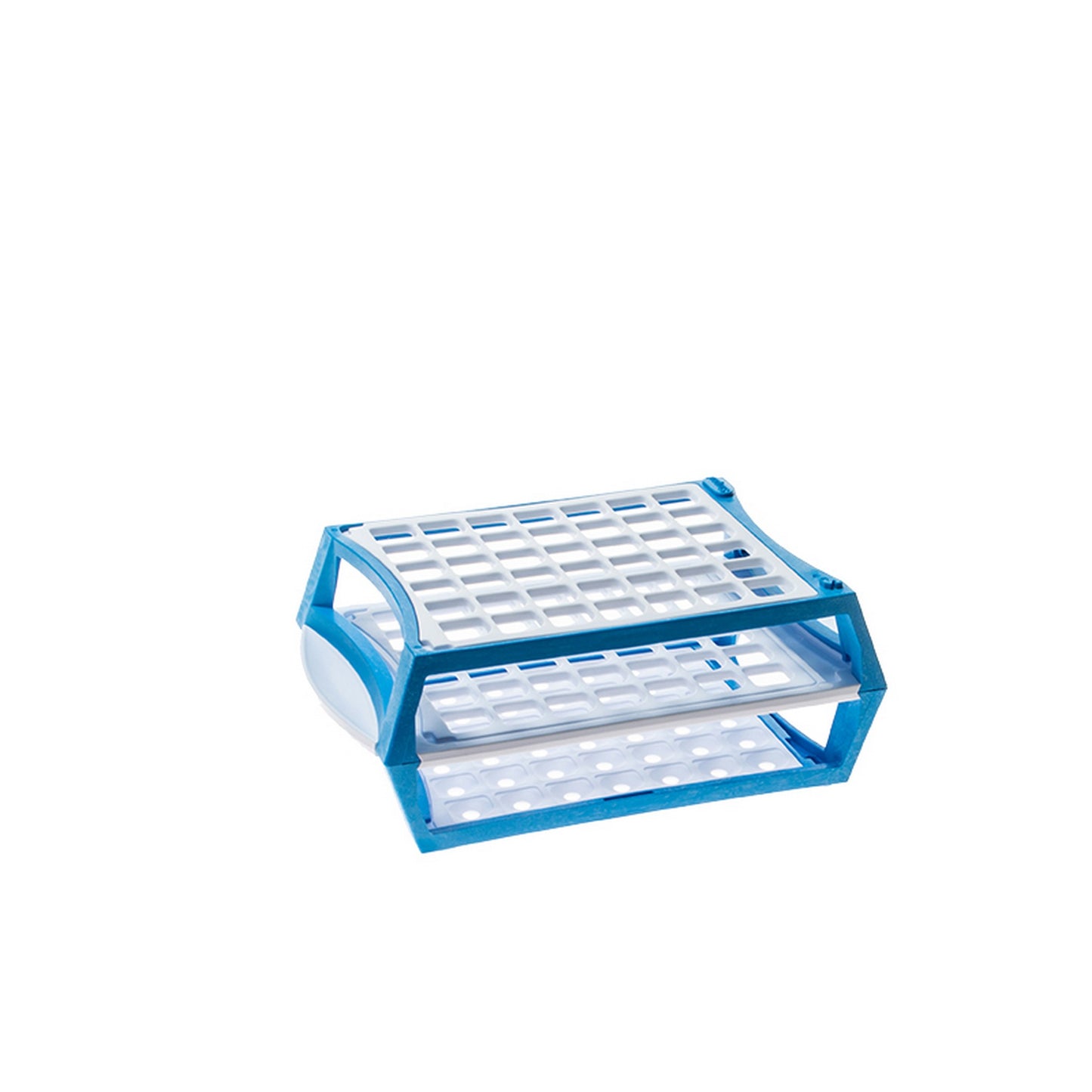 The MultiRack™ Jr., Blue, Capacity - 42 for tubes up to 13 mm