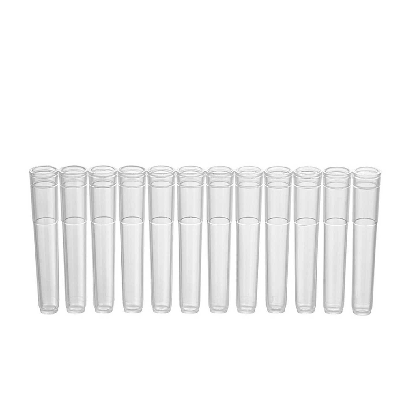 Tubes, Strips of 12 tubes, without writing surface