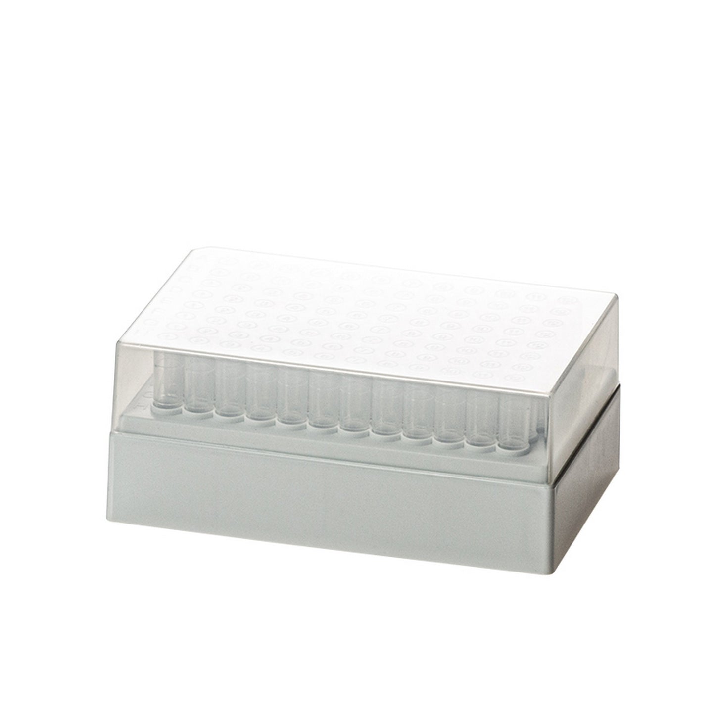 BioTube™ Rack, Rack with 96 plain individual tubes, Non-sterile