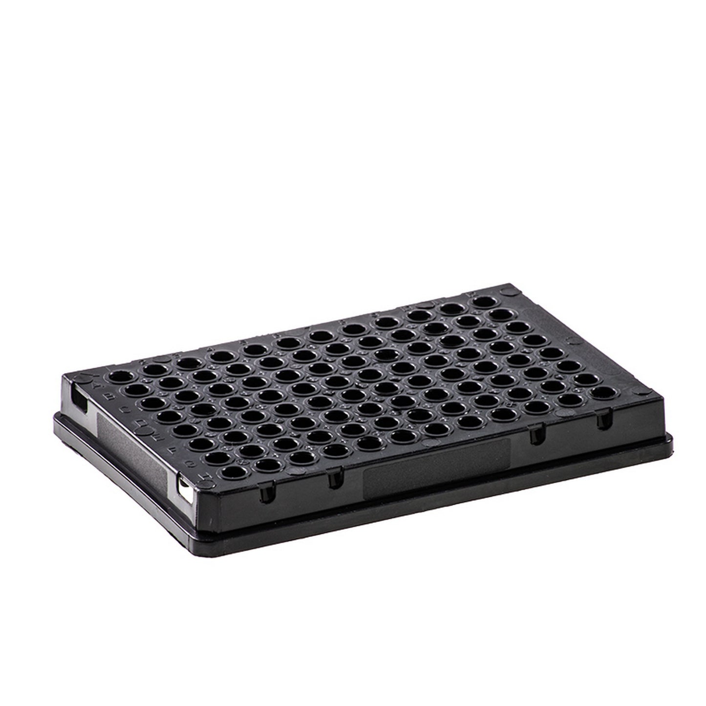 Opaque skirted AMPLATE™ 96 well PCR plates : Plate Colors - Black