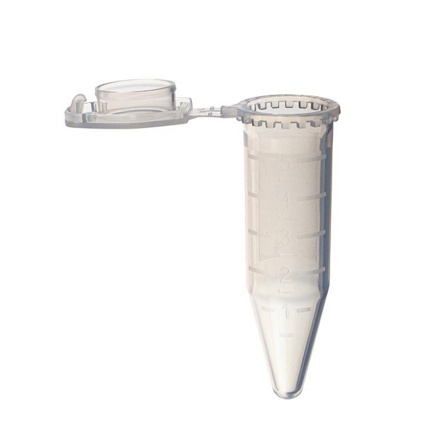 5.0 ml ClikLok™ Tubes, Flat top with cavity for CapInsert™, Natural