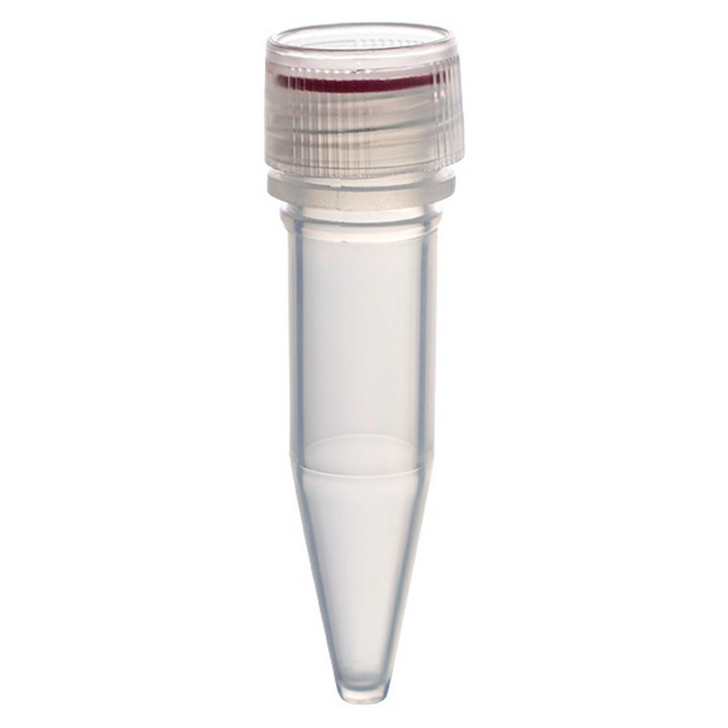 MicrewTube® with Washer Seal Screw Cap, 1.5 ml Conical Bottom, Not assembled, non graduated, Qty/Cs 1000