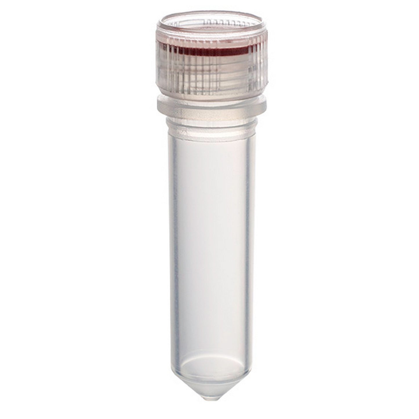MicrewTube® with Washer Seal Screw Cap, 2.0 ml Conical Bottom, Not assembled, non graduated, Qty/Cs 1000