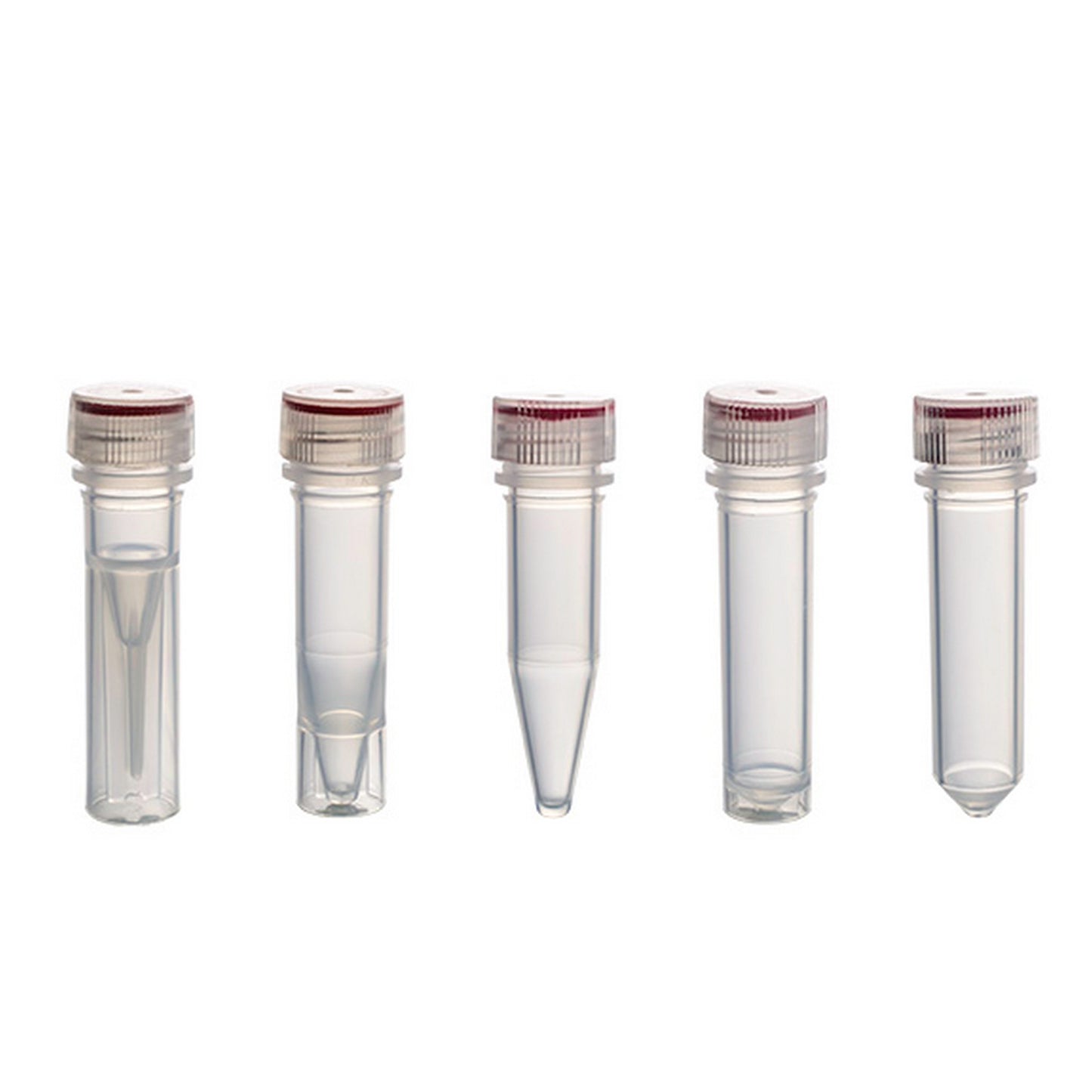 MicrewTube® with Washer Seal Screw and Flat Top Cap, 1.5 ml Self Standing, Assembled, Sterile, Qty/Pk: 50, Qty/Cs: 500