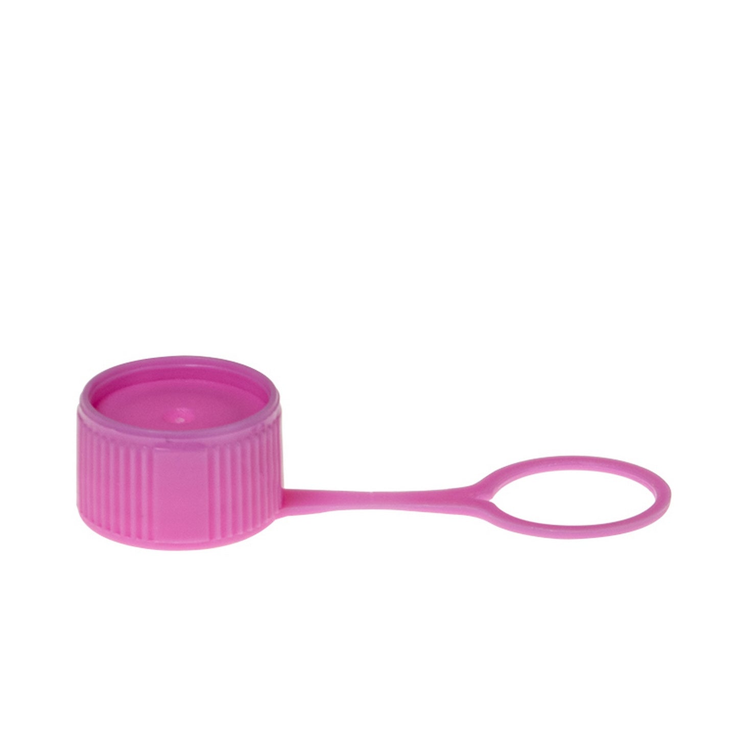 Colored Cap Closure, Lip Seal with attachment loop, Lilac