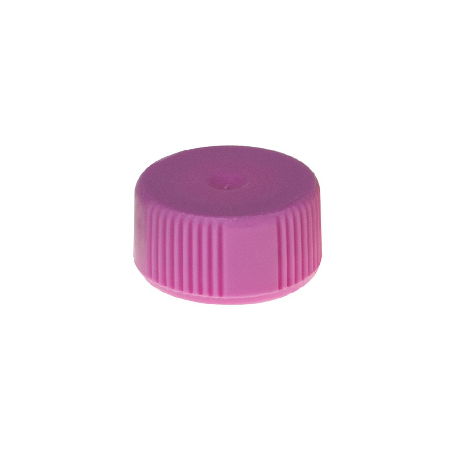 Colored Cap Closure, Washer Seal with Flat Top without attachment loop, Lilac