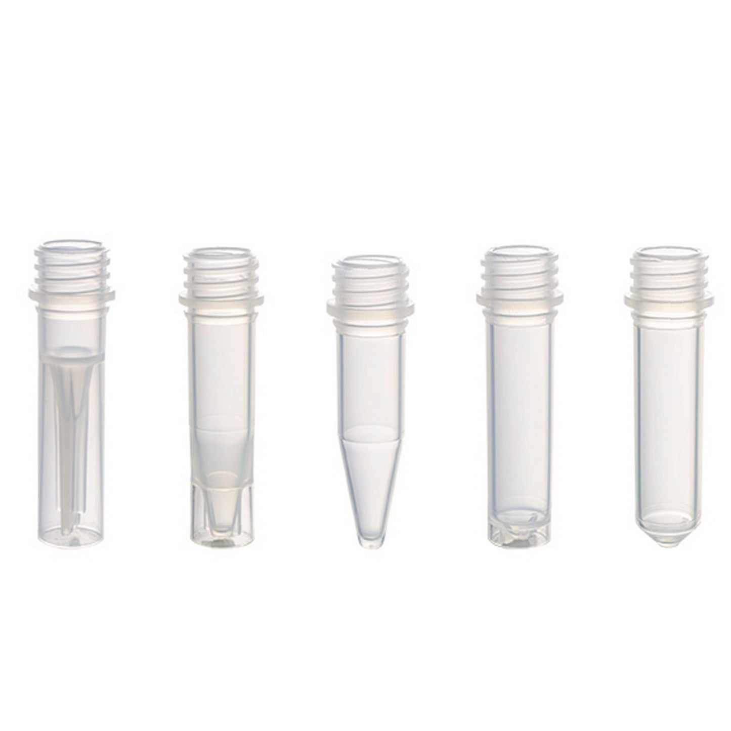 MicrewTube® Plain - Tubes Only, 1.5 ml Conical bottom, Qty/Cs 1000