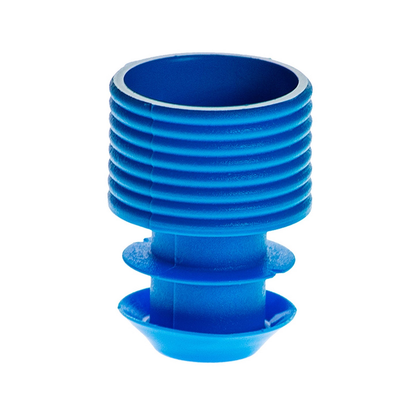 Flange Plug Caps, for 16 mm tubes, Blue