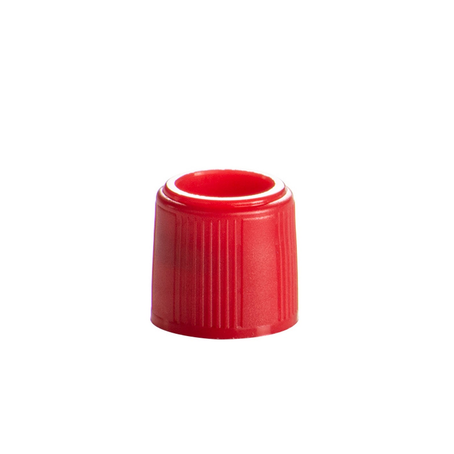 Screw Cap for T501 Sample Tubes with lip seal, Red
