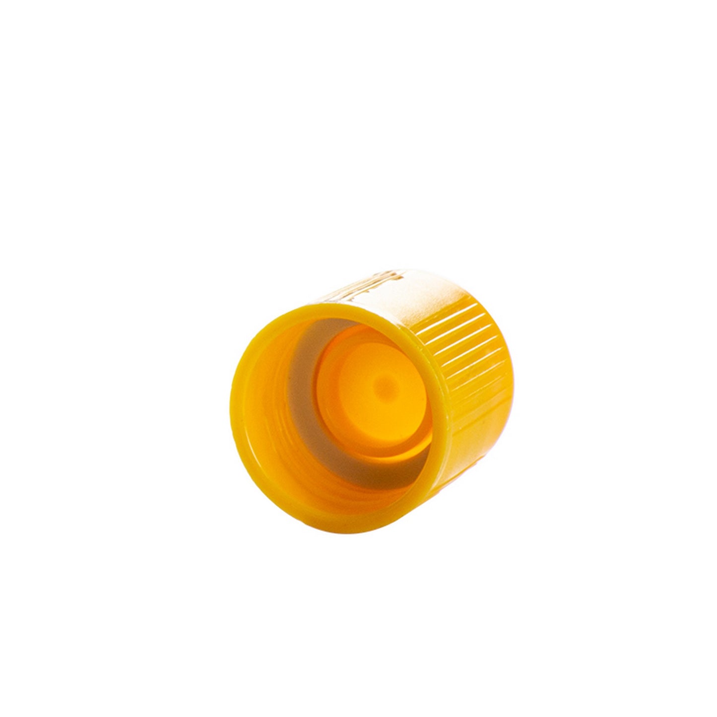 Screw Cap for T501 Sample Tubes with silicone washer,Yellow