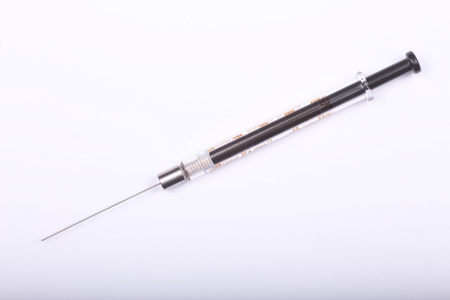 2.5 mL Gastight Headspace Syringe (200 °C) Model 1002 GF HDHT, Glue Free Needle, 26 gauge, Point Style 5