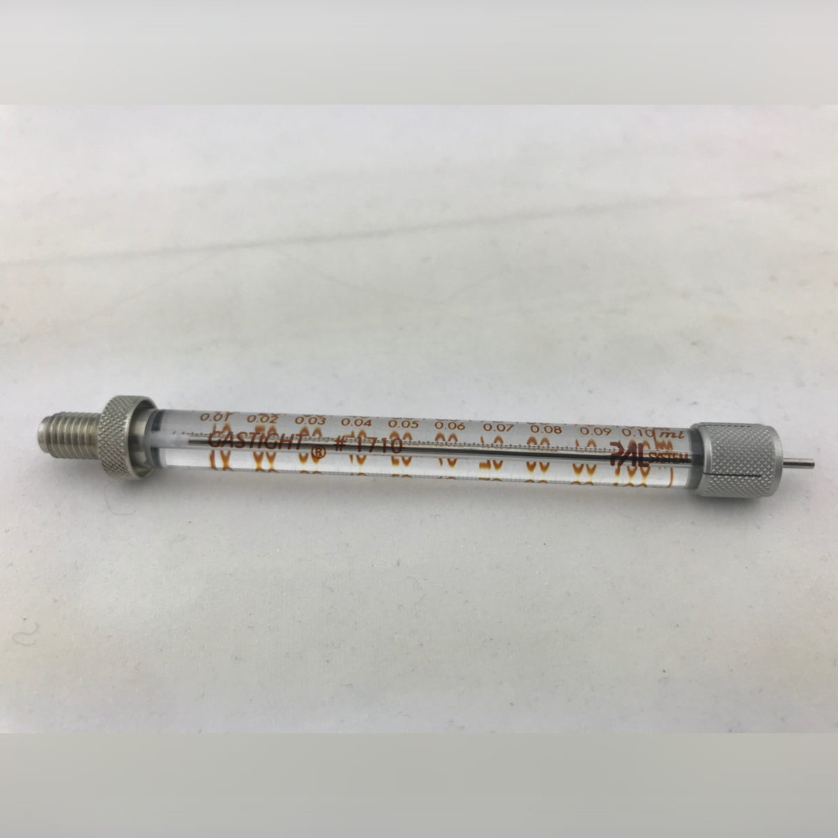 100 µL Hamilton DLW Syringe RN, GT, PTFE, without needle, PAL3