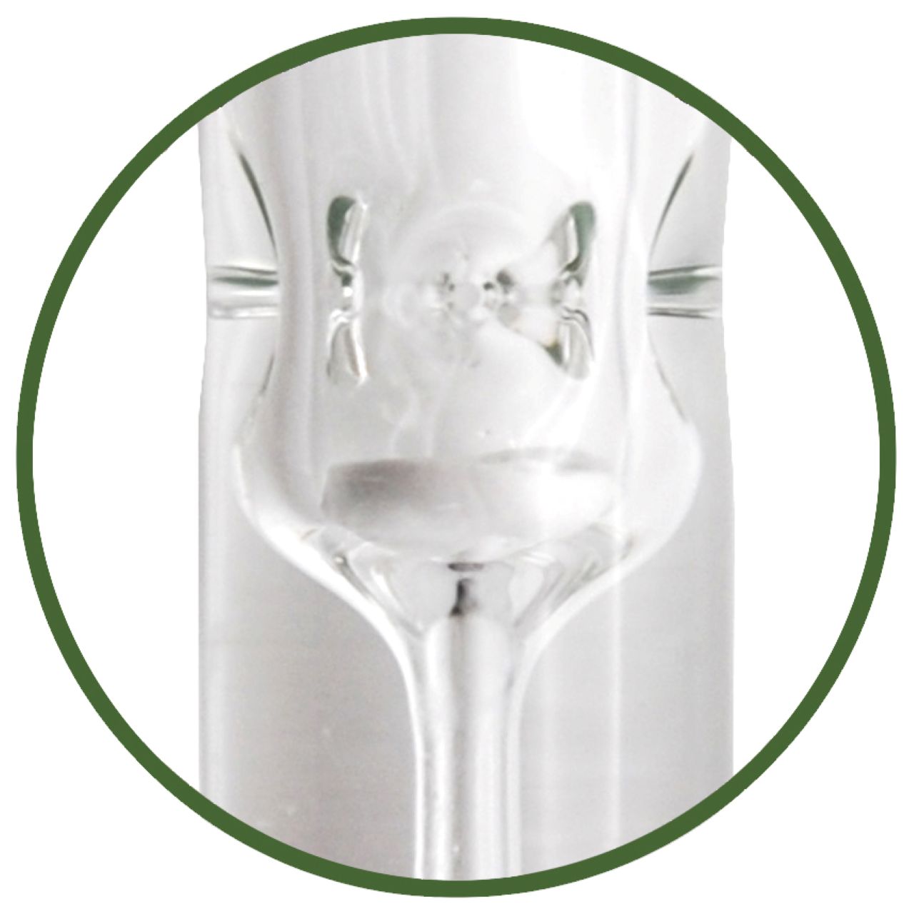 Image of SGE® Taper Inlet Liner with f.e.l.t. with Pre-fitted CRS ONE O-ring, 4 mm ID x 78.5 mm, 1/pk