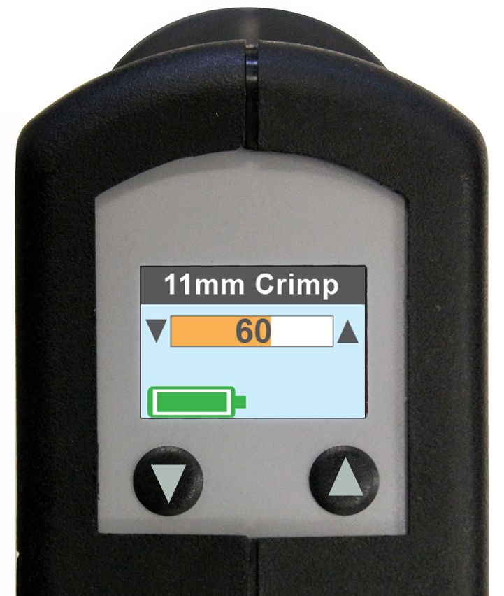 Model 6 Battery Powered Crimper, 11 mm
