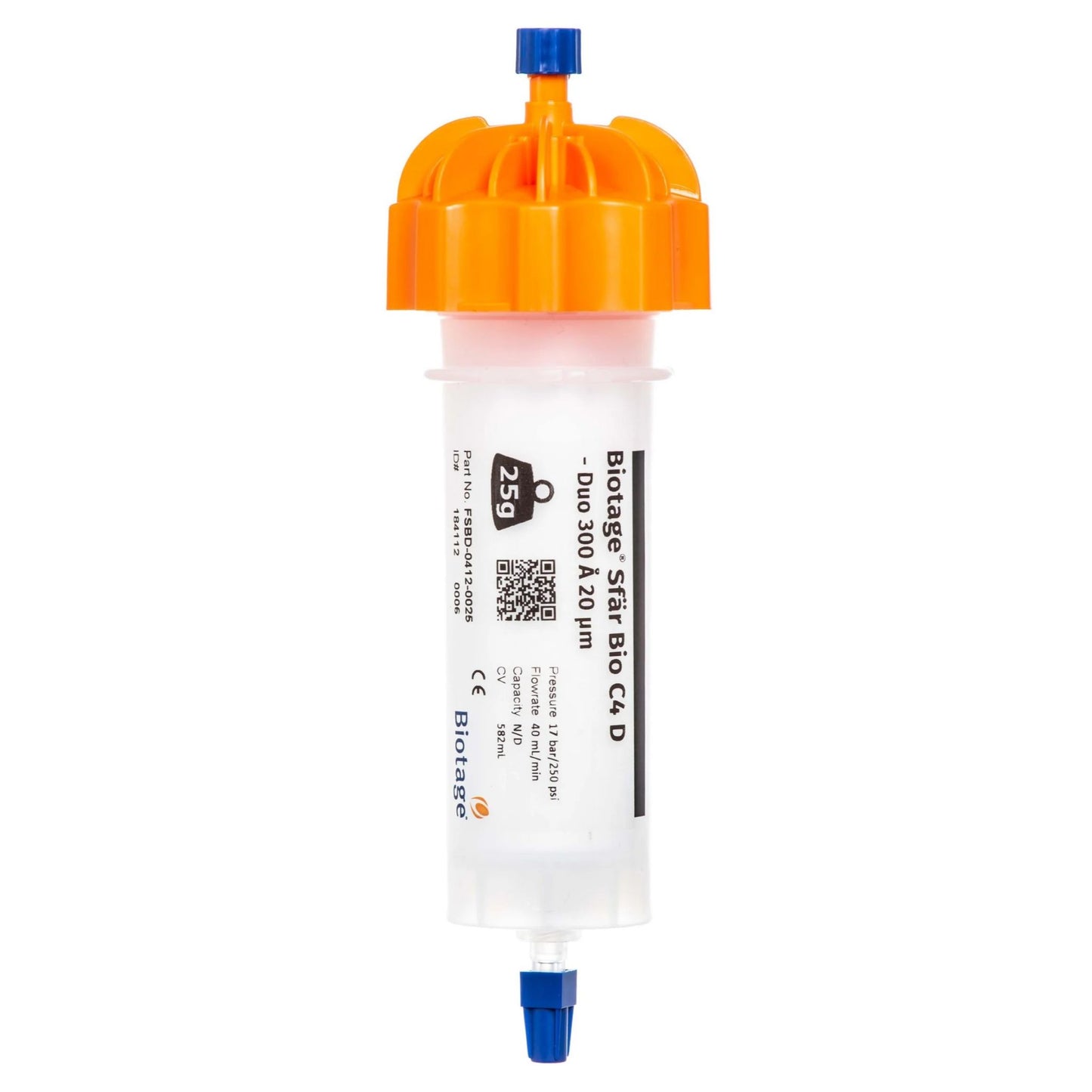 Image of HZFSBD04120010 - Biotage® Sfär Bio C4 D - Duo 300 Å 20 µm 10 g, 2/pk