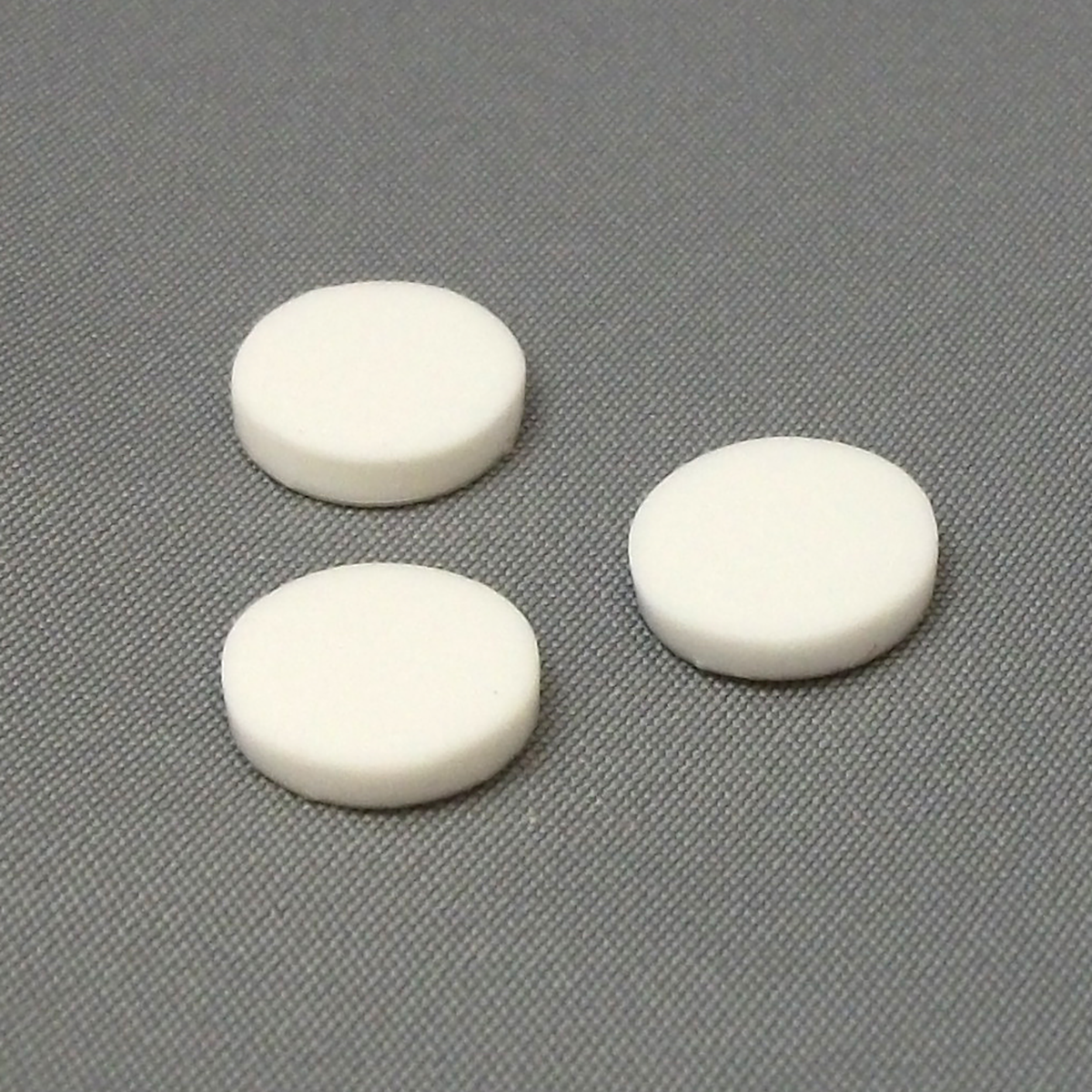 Septa, 8.15mm (0.321"), 0.060" Natural Ptfe/White Silicone, Minimum Order Quantity of 20 Packages